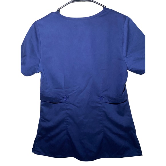 Greys Anatomy‎ Professional Wear By Barco Womens Size S Navy Blue Scrub Top - Picture 5 of 7